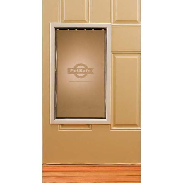 PetSafe Freedom Pet Door Premium Extra Large White 16.25" x 27.125"For