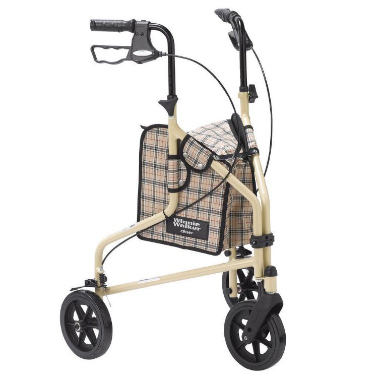 3 Wheel Aluminum Rollator Winnie Lite Supreme (Light Weight)