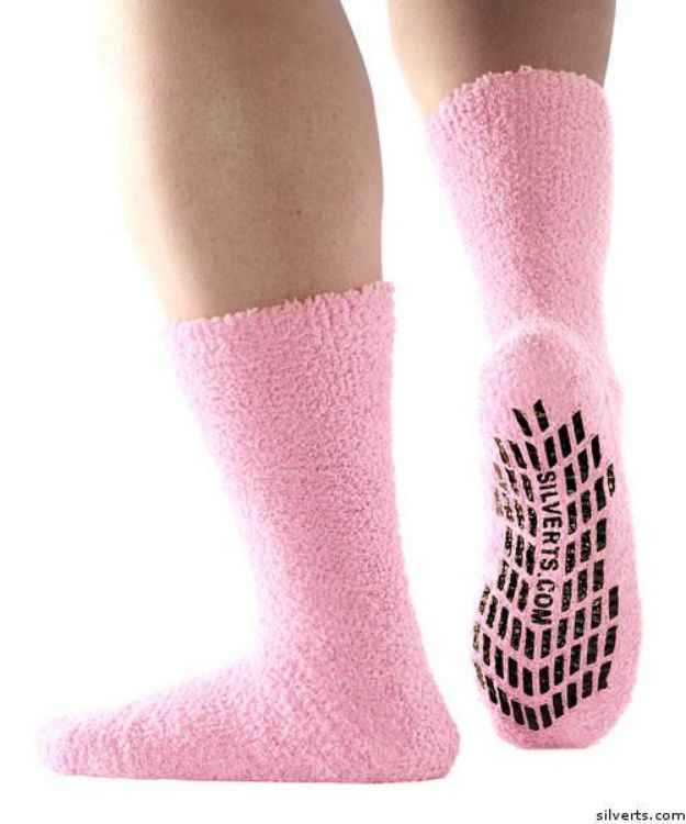 Non Skid / Anti Slip Grip Socks For Women / Mens/Bariatric,Non Skid / Anti  Slip Grip Socks For Women / Mens/Bariatric