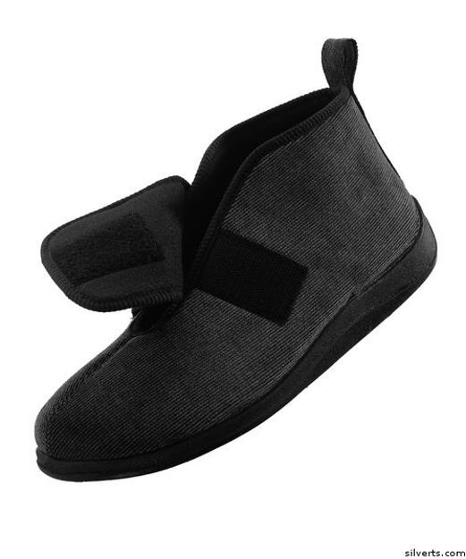 extra wide slippers for men