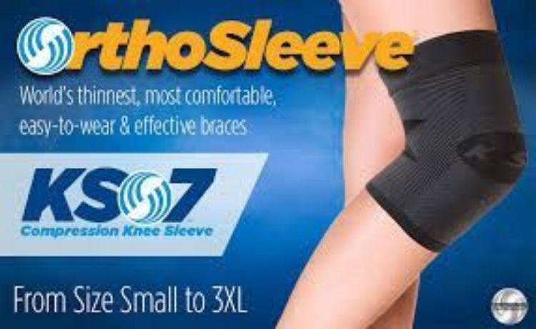 Orthosleeve / OS1st KS7 Knee Sleeve Black