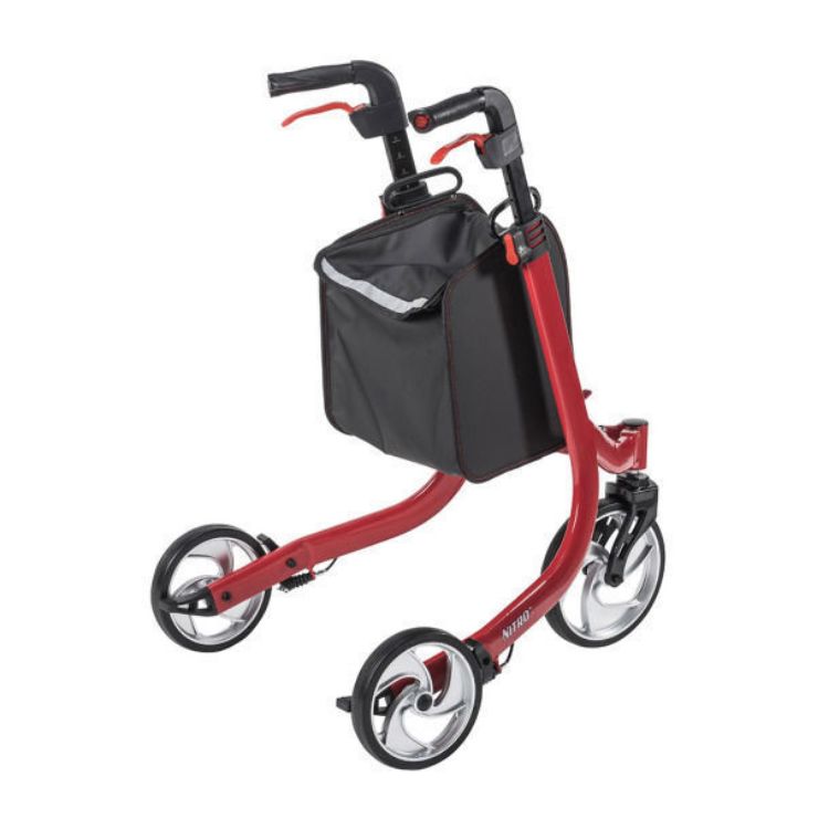 nitro 3 wheel rollator side