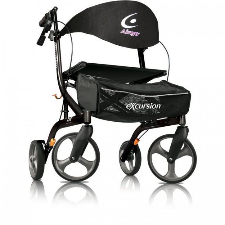 Airgo Excursion X23 Rollator (Lightweight, Side Folding Walker)