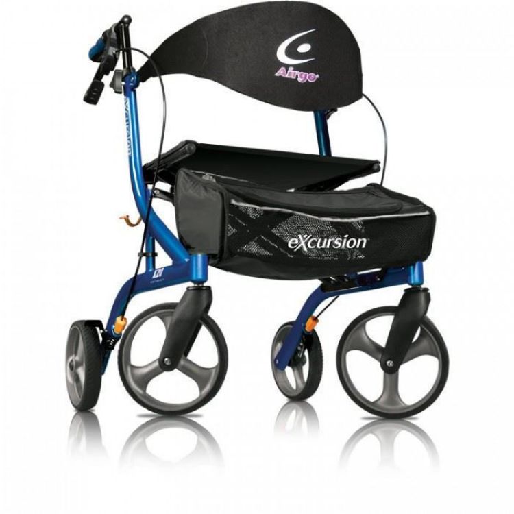 Airgo Excursion X23 Rollator (Lightweight, Side Folding Walker)