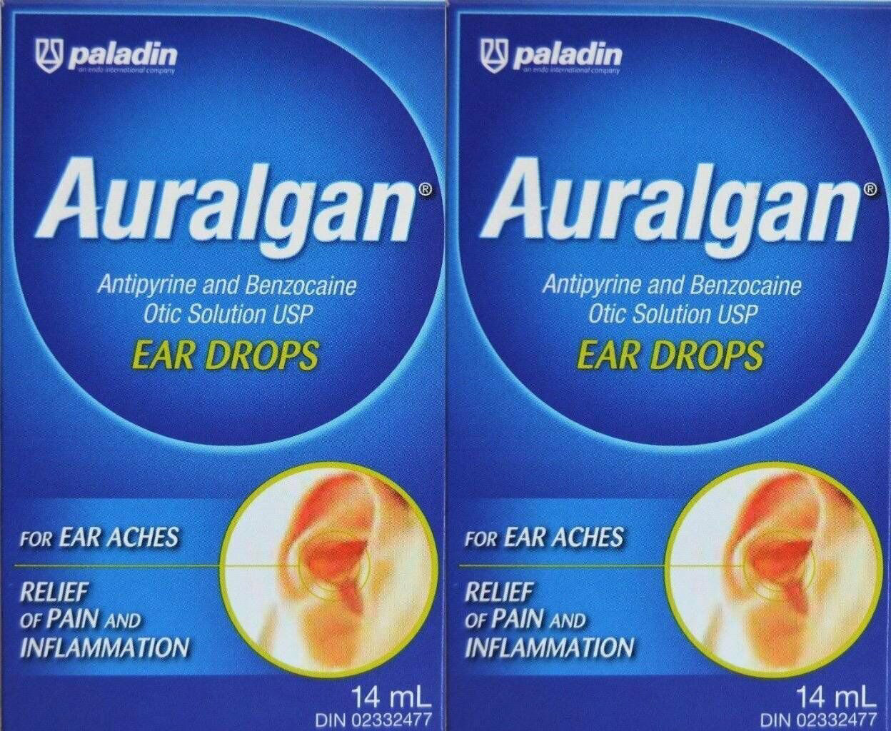 Auralgan Ear Drops 14ml,For pain relief ear drops available from Canada.