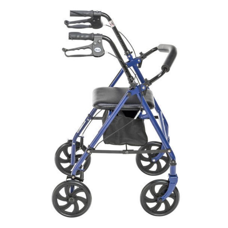 Durable 4 Wheel Rollator with 7.5 Casters