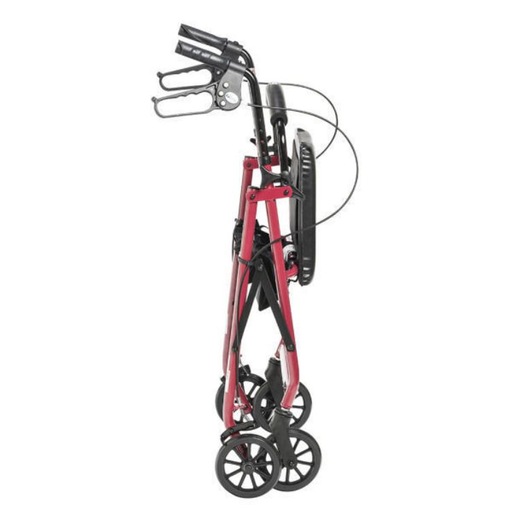 Aluminum Rollator, 6 Casters