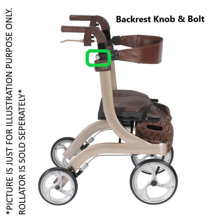 Backrest Knob & Bolt