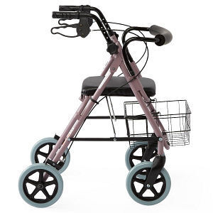 MEDLINE GUARDIAN DLX ROLLATOR WALKER WITH 8