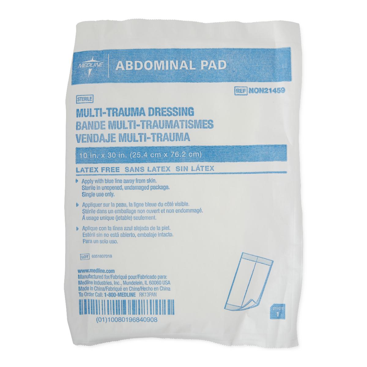 Medline Sterile Multitrauma Abdominal Pad | HHCS