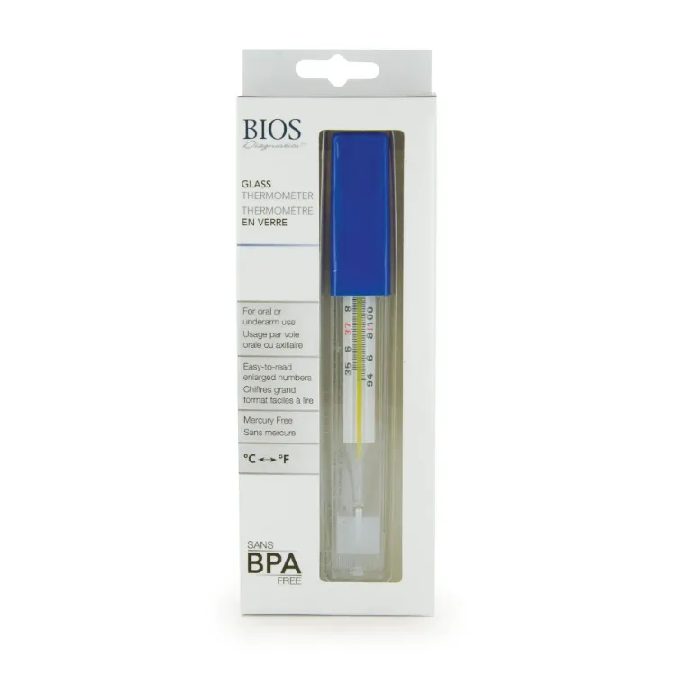 Mercury Free Glass Thermometer