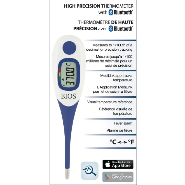 High Precision Thermometer w/Bluetooth