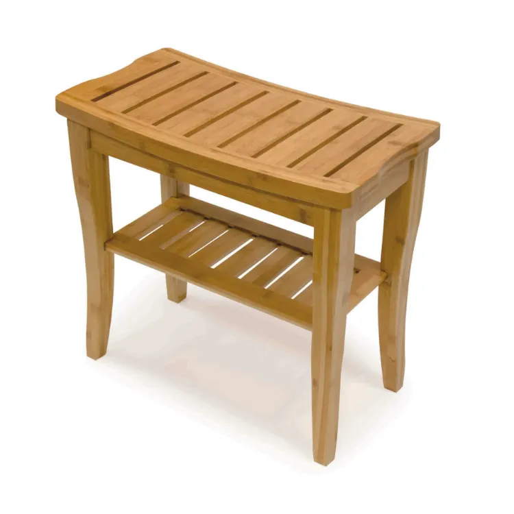 Bamboo Shower Bench