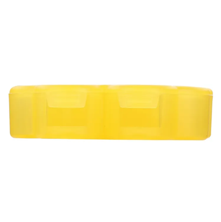 Yellow 4 Leaf Clover Pillbox