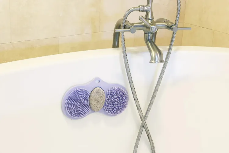 2-in-1 Foot Scrubber Mat