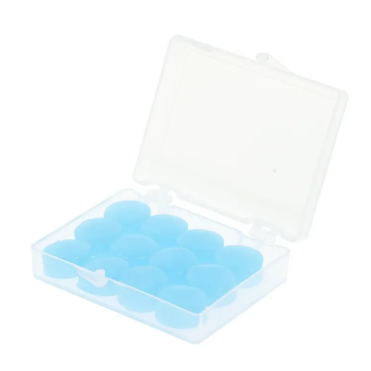 Soft Silicone Universal Fit Ear Plugs 12pc