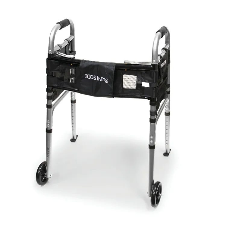 Deluxe Folding Walker w/Wheels