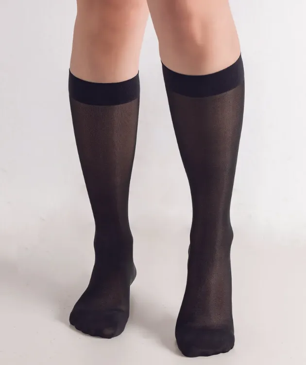 Women's Compression Knee Socks 15-20 mm Hg