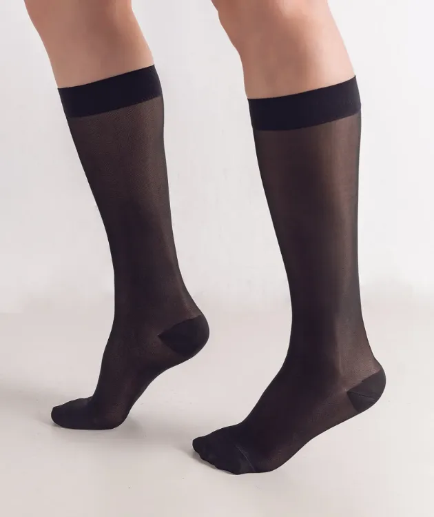 Women's Compression Knee Socks 15-20 mm Hg