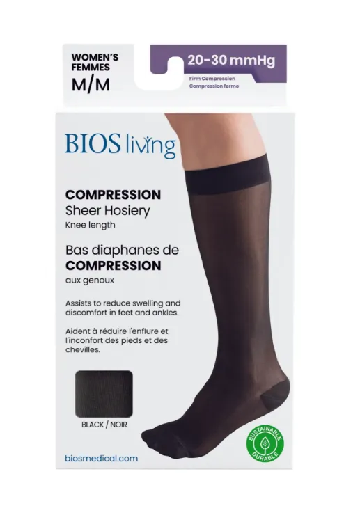 Women's Compression Knee Socks 20-30 mm Hg