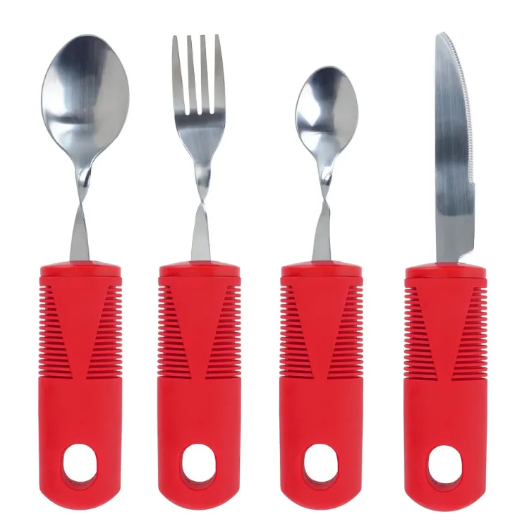 Redware Built-Up Utensils (4 Piece Set)