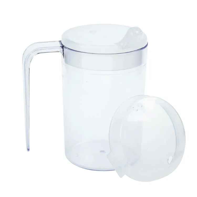 Large Handled Transparent Mug