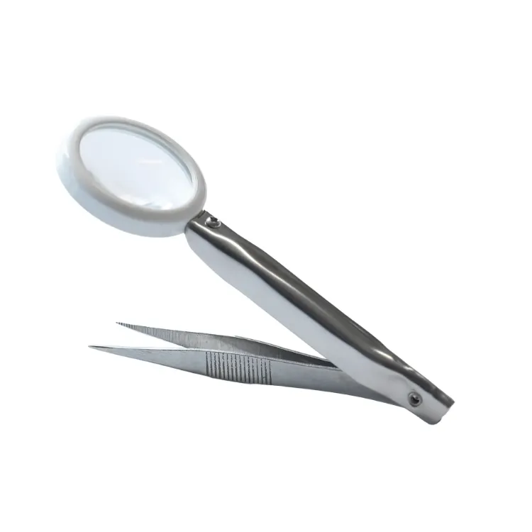 Tweezer with Magnifier