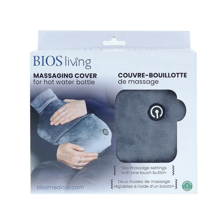 Massaging Cover for Hot Water Bottle