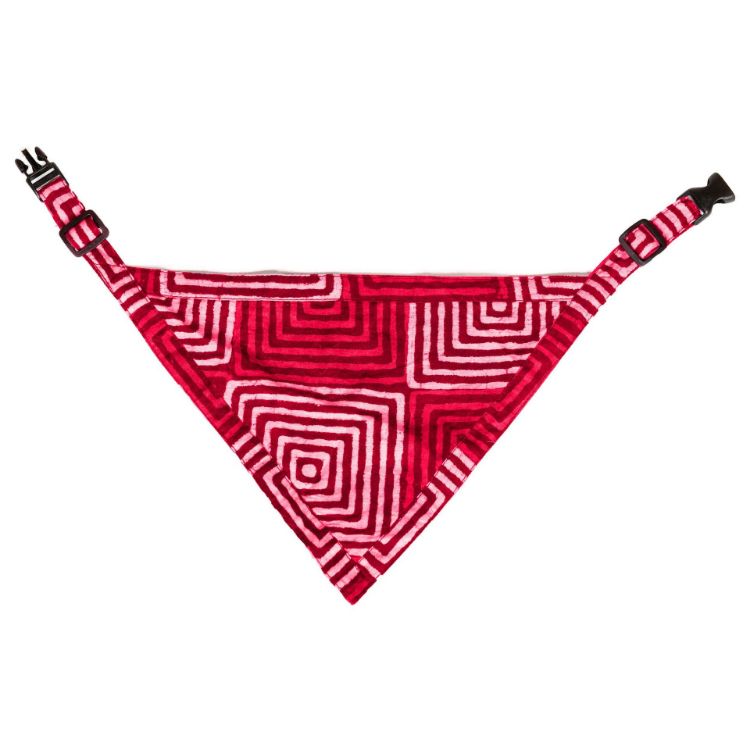 DGS Pet Products Unbugz-It Bandana Medium Square Red 10" x 7" x 0.1"