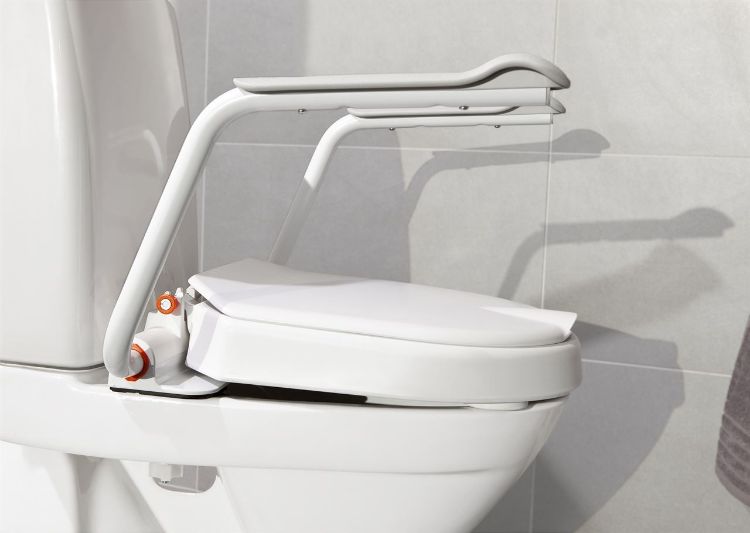 	Hi-Loo Angled Toilet Seat Raiser - Fits Elongated Toilets