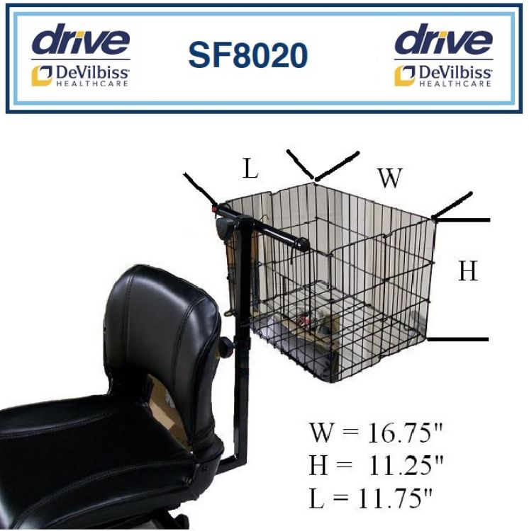 Drive Mobility Scooter Basket (Cobra GT4, Ventura )