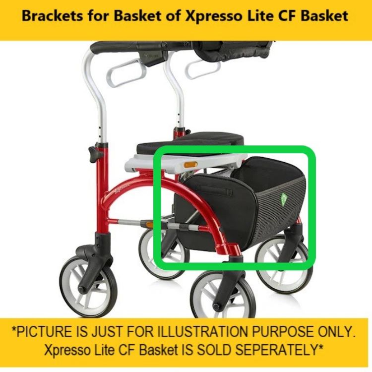 Brackets for the basket of Evolution Xpresso Lite CF