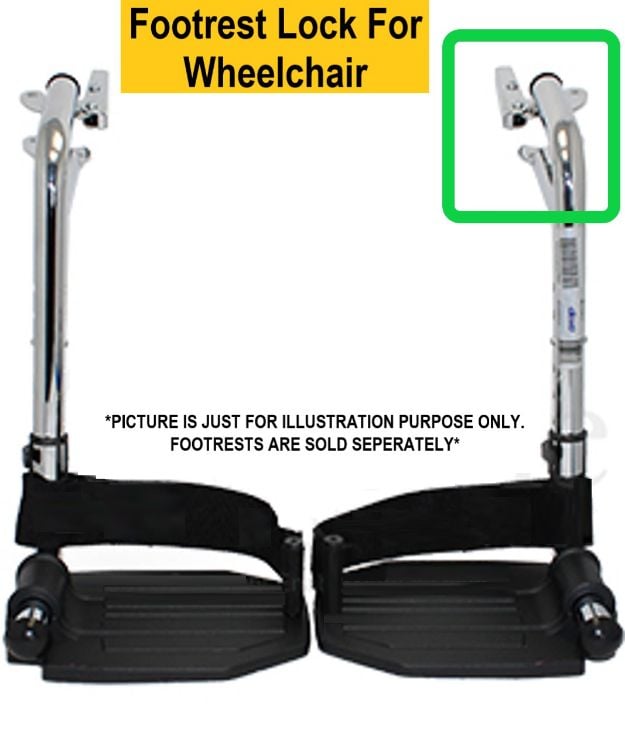 Footrest Lock For Wheelchair