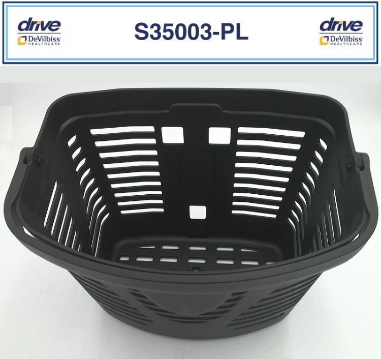 Add on the basket for Panthar heavy-duty and PhoenixHD scooters from Drive Medical