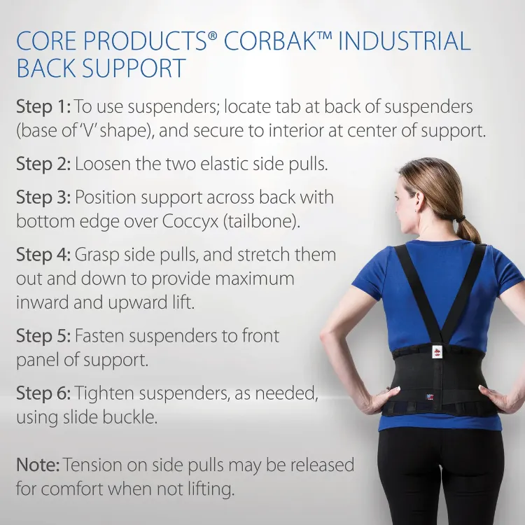 Corbak Industrial Back Support